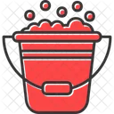 Water Bucket Bucket Full Water Icon
