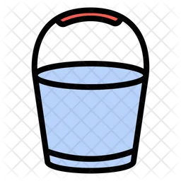 Water Bucket  Icon