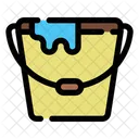 Water Bucket Container Equipment Icon