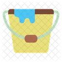 Water Bucket Container Equipment Icon