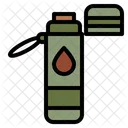 Water Camping Water Bottle Icon