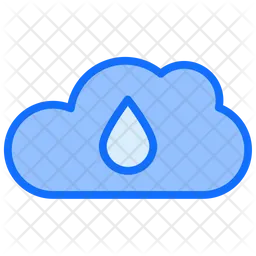 Water Cloud  Icon