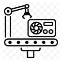 Water Condenser Cooling Heat Exchanger Icon