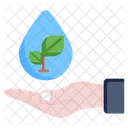Save Water Water Conservation Save Drop Icon
