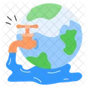 Water Conservation Eco Icon