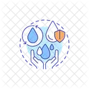 Water conservation  Icon