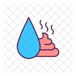 Water Contamination  Icon