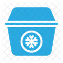 Water Cooler Ice Box Food Icon