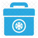 Water Cooler Ice Box Portable Fridge Icon