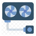 Water Cooling Cooler Fan Icon