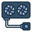 Water Cooling Cooler Fan Icon