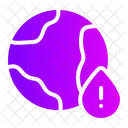 Water Crisis Alert Alert Water Shortage Icon