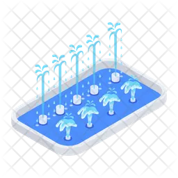 Water Curtain  Icon