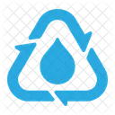 Water Cycle Zero Waste Save Water Icon