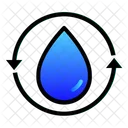 Water Recycle Reuse Icon