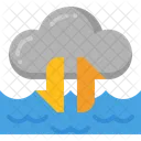 Water Cycle Resource Cloud Icon