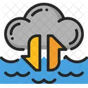 Water Cycle Resource Cloud Icon