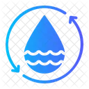 Water Cycle Water Energy Ecology Icon
