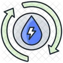 Water Cycle Water Ecology Icon