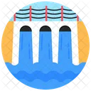 Dam Hydroelectric Water Dam Icon