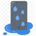 Water Damage Mobile Damage Flood Damage Icon