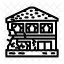 Water Damage Disaster Icon