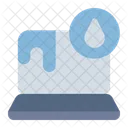 Water Damaged Laptop Icon