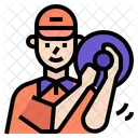 Waterdelivery Job Occupation Icon