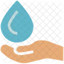 Drop On Hand Icon