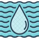 Water Aqua Riverine Icon