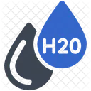 Formula H 2 O Water Icon