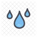 Water Drop Rainy Weather Icon