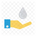 Drop Hand Water Icon