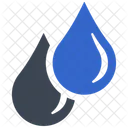 Drop H 2 O Water Icon