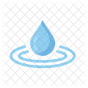 水、滴、雨 アイコン