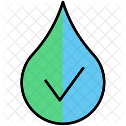 Water-drop-and-recycling  Icon