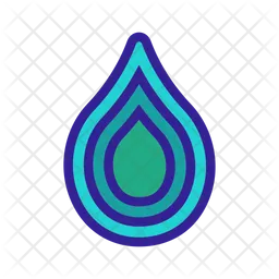Water Drop Layer  Icon