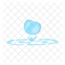 Water Liquid Blue Icon