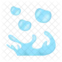 Water Liquid Blue Icon
