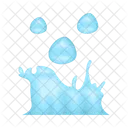 Water Liquid Blue Icon