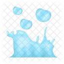 Water Liquid Blue Icon