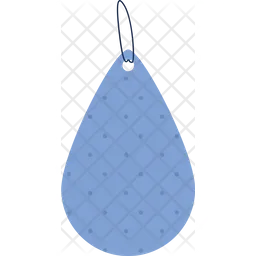 Water Drop Tag  Icon