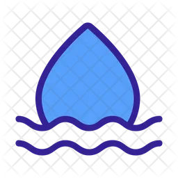 Water Drop Wave  Icon