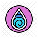 Water Droplet Acupuncture Icon