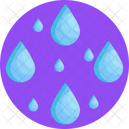 Water droplets  Icon