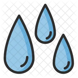 Water droplets  Icon