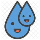 Water Drops Emoji Drops Emoji Emoticon Icon