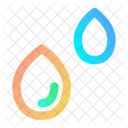 Water Drops Icon