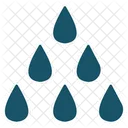 Water Drops Liquid Drop Rain Drop Icon