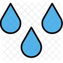 Water Drops Water Beverage Icon